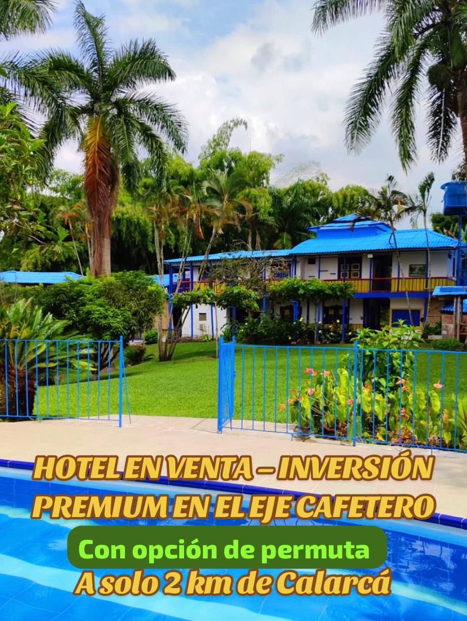 Galería 🏨🌿 Hotel campestre en venta – inversión turística en el Eje Cafetero